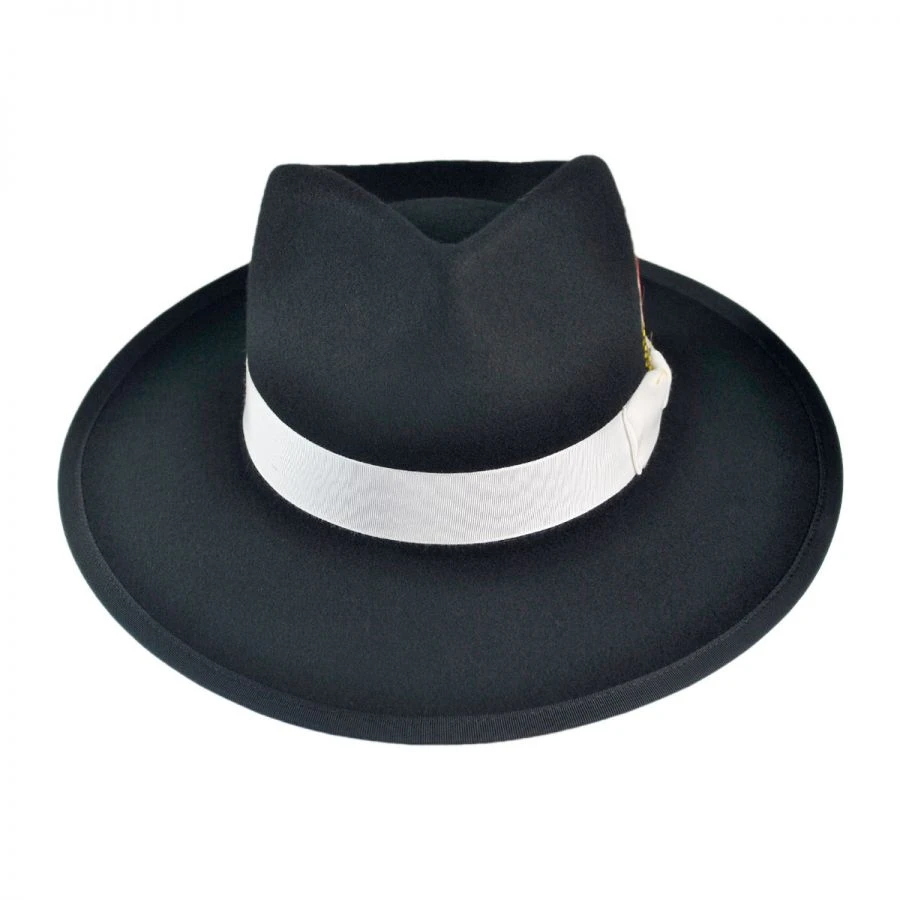 Made In The USA - Classics Zoot Wool Felt Fedora Hat 4 Made In The USA - Classics Zoot Wool Felt Fedora Hat - Image 2