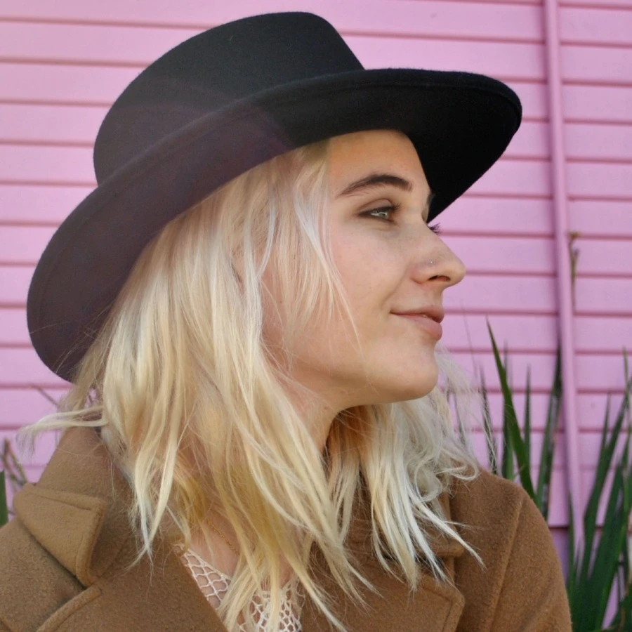 Crushable Wool Felt Gambler Hat 3 Crushable Wool Felt Gambler Hat