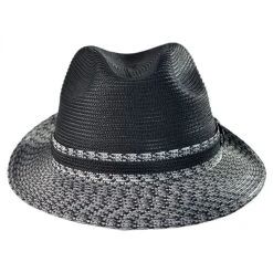 Bailey Mannesroe Polybraid Straw Fedora Hat