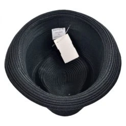 Rasta Toyo Straw Diamond Crown Fedora Hat -Bailey Hat Shop 96709