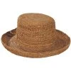 Scala Twisted Raffia Straw Boater Hat 2 Scala Twisted Raffia Straw Boater Hat -Bailey Hat Shop one size