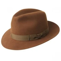 Bailey Draper III Fur Felt Fedora Hat -Bailey Hat Shop size 6 7 8 5