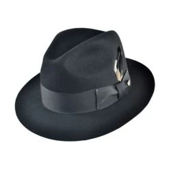 Bailey Gangster Wool Felt Fedora Hat 7 Bailey Gangster Wool Felt Fedora Hat -Bailey Hat Shop size l 3