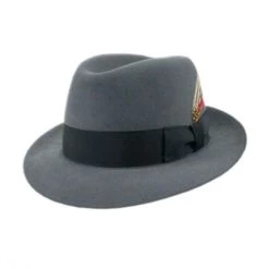 Heritage Collection 1930s Fur Felt Trilby Fedora Hat -Bailey Hat Shop size m 6