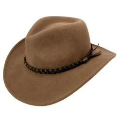 Alternative view of Bailey Switchback Crushable Wool LiteFelt Aussie Hat