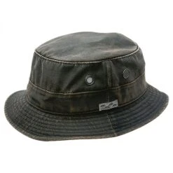 Weathered Cotton Bucket Hat