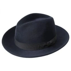 Bailey Criss Wool LiteFelt Long Teardrop Fedora Hat -Bailey Hat Shop size s 25