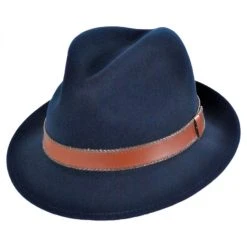 Bailey Perry Lanolux Wool Felt Fedora Hat