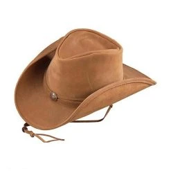 Walker Conche Band Leather Western Hat
